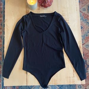Abercrombie & Fitch Scoopneck Bodysuit